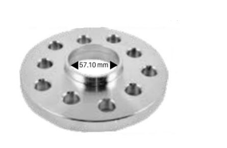 Ceco CD51005112-10HC - (2) Disques d'espacement centré par le moyeu 10mm 5x100/112 CB57.1mm