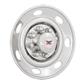 PHOENIX USA PHNST06 - (4) SIMULATEURS EN ACIER INOX.16" 8 ÉCROUS ROUE SIMPLE